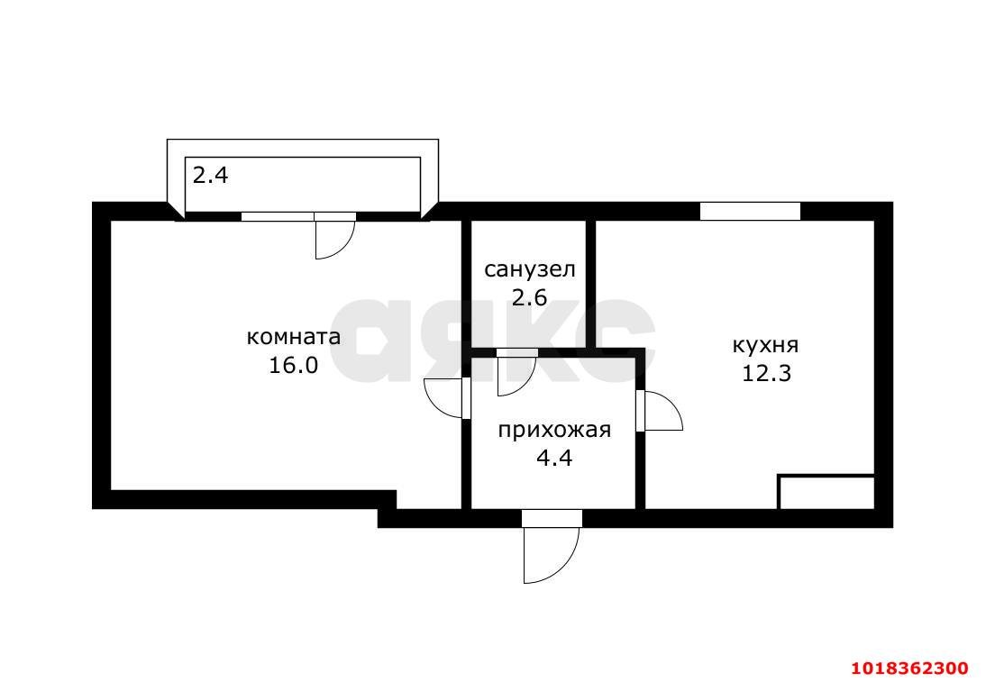 Фото №12: Дом 35&nbsp;м² + 0&nbsp;сот., 3&nbsp;эт. - Краснодар, Центральный внутригородской округ, мкр. Дубинка, ул. КИМ, 40