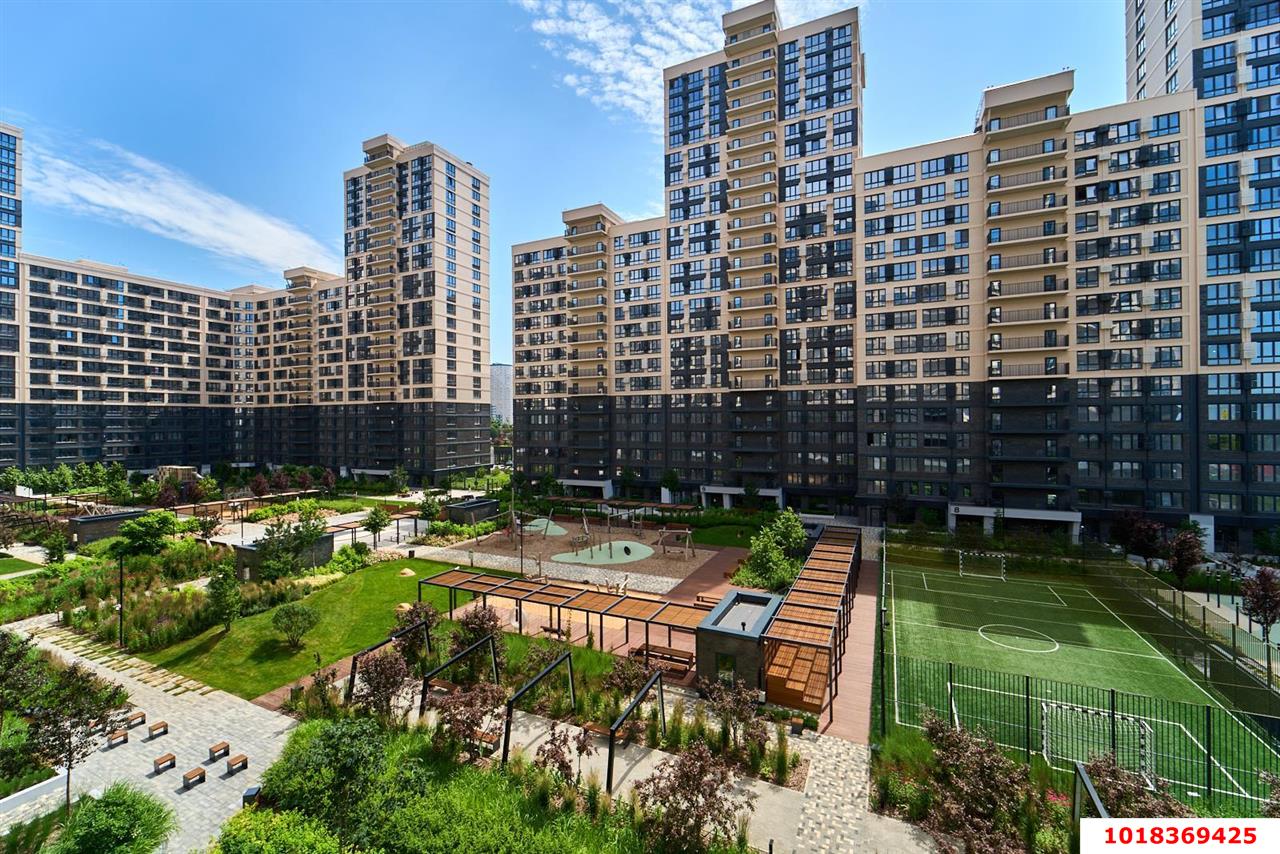Фото №12: 2-комнатная квартира 64&nbsp;м², 4/23&nbsp;эт. - Краснодар, Центральный внутригородской округ, мкр. Черёмушки, ул. Обрывная, 132/1к1