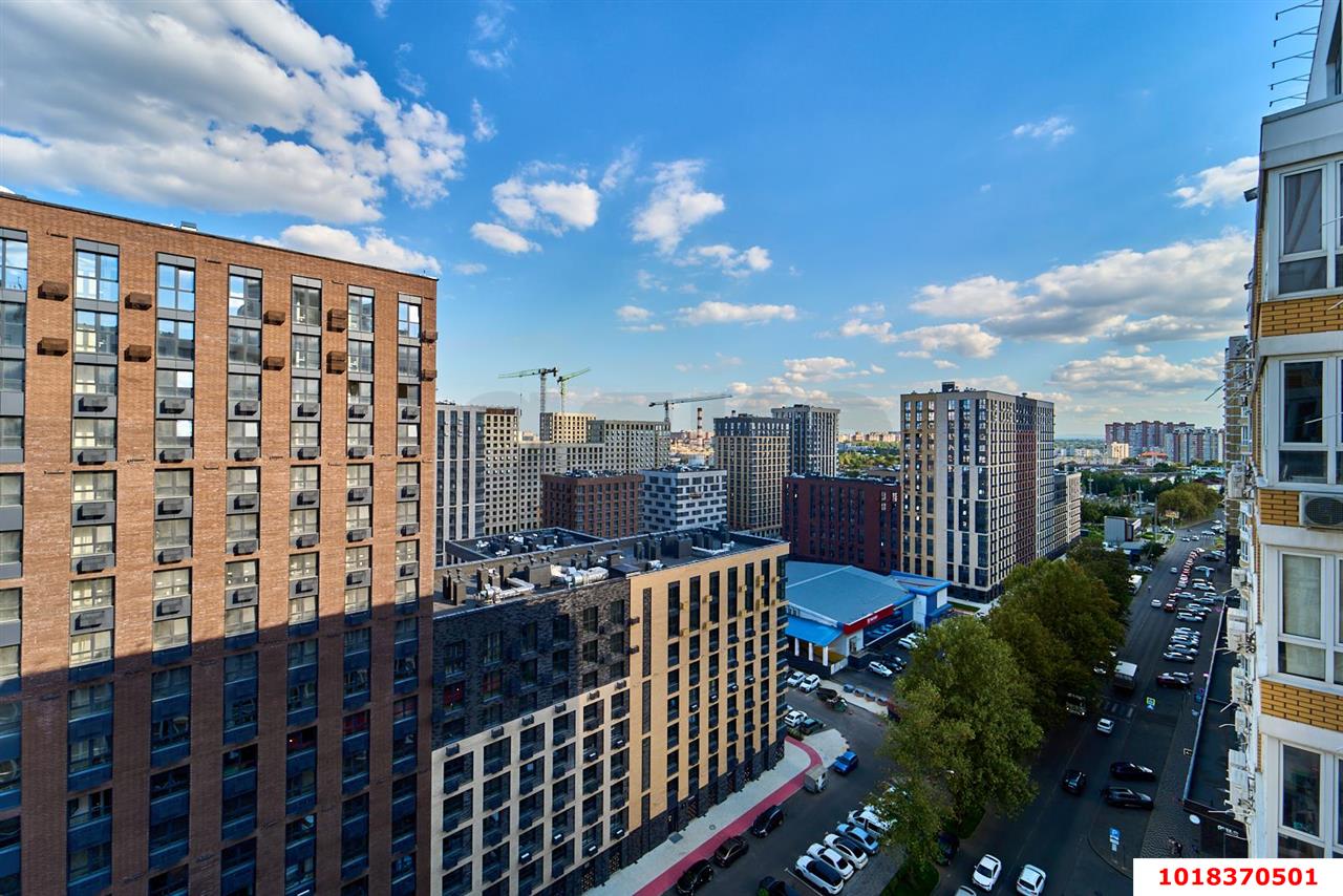 Фото №11: 1-комнатная квартира 40&nbsp;м², 15/18&nbsp;эт. - Краснодар, Карасунский внутригородской округ, Хлопчато-бумажный Комбинат, мкр. жилой комплекс Элегант, ул. Старокубанская, 137к2