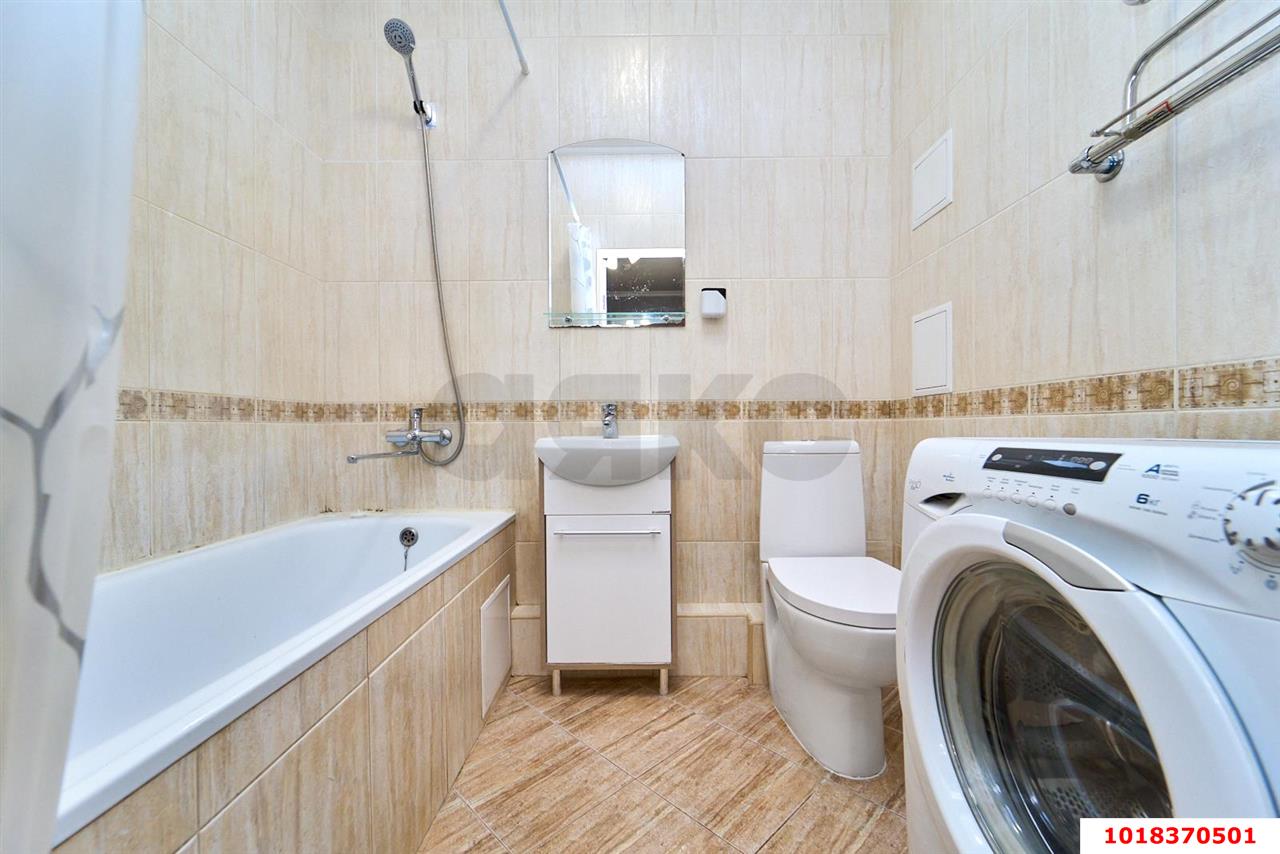 Фото №9: 1-комнатная квартира 40&nbsp;м², 15/18&nbsp;эт. - Краснодар, Карасунский внутригородской округ, Хлопчато-бумажный Комбинат, мкр. жилой комплекс Элегант, ул. Старокубанская, 137к2