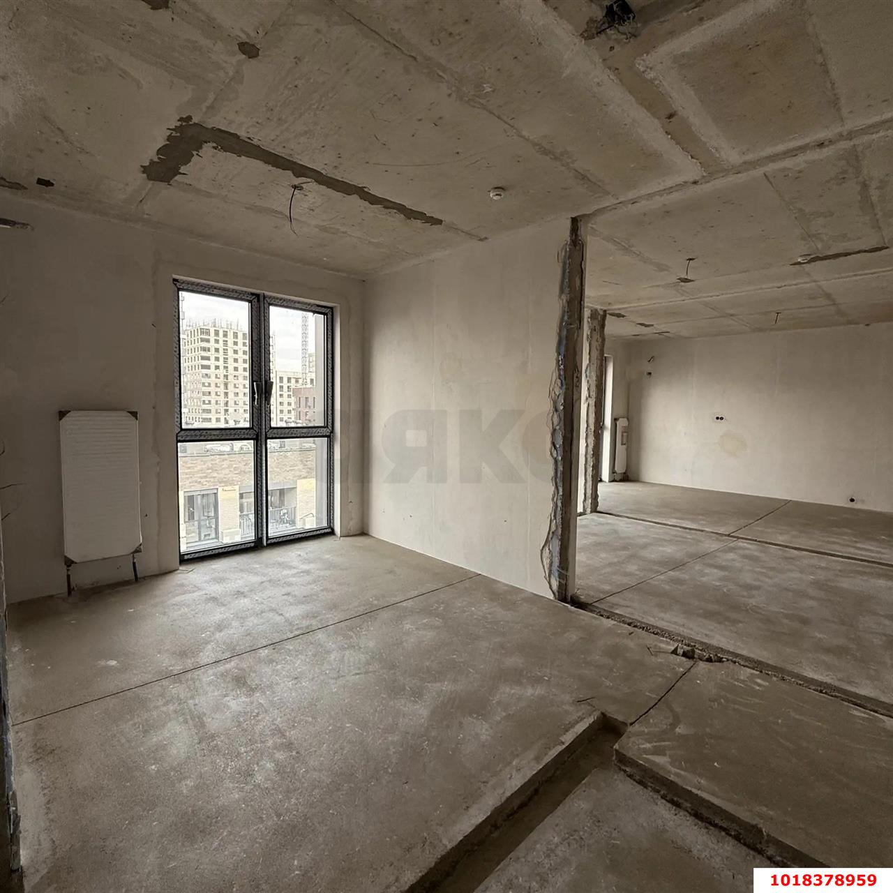Фото №4: 2-комнатная квартира 64&nbsp;м², 9/9&nbsp;эт. - Краснодар, Карасунский внутригородской округ, Хлопчато-бумажный Комбинат, мкр. жилой квартал Патрики, ул. Старокубанская, 122/7