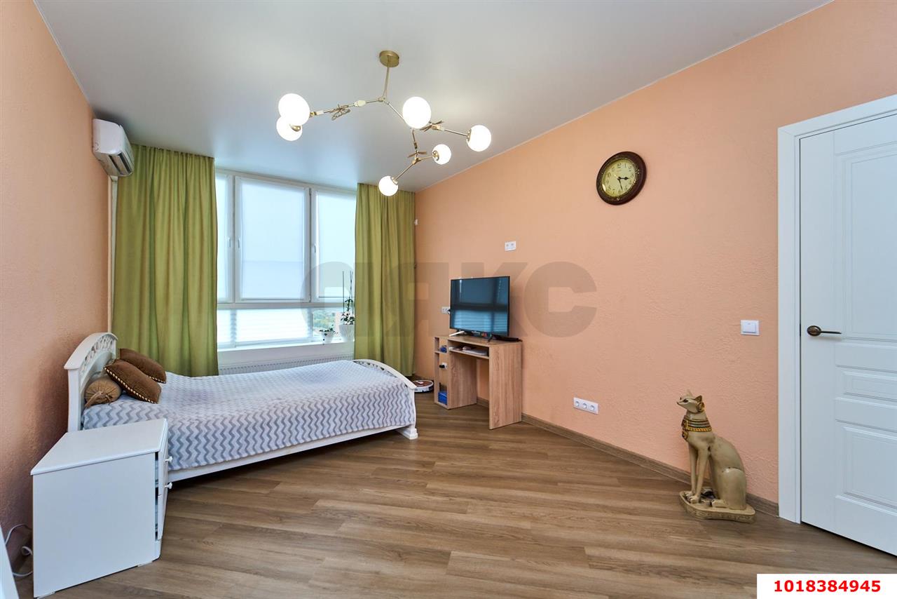 Фото №8: 1-комнатная квартира 39&nbsp;м², 20/24&nbsp;эт. - Краснодар, Центральный внутригородской округ, мкр. Черёмушки, ул. Обрывная, 132/1к1