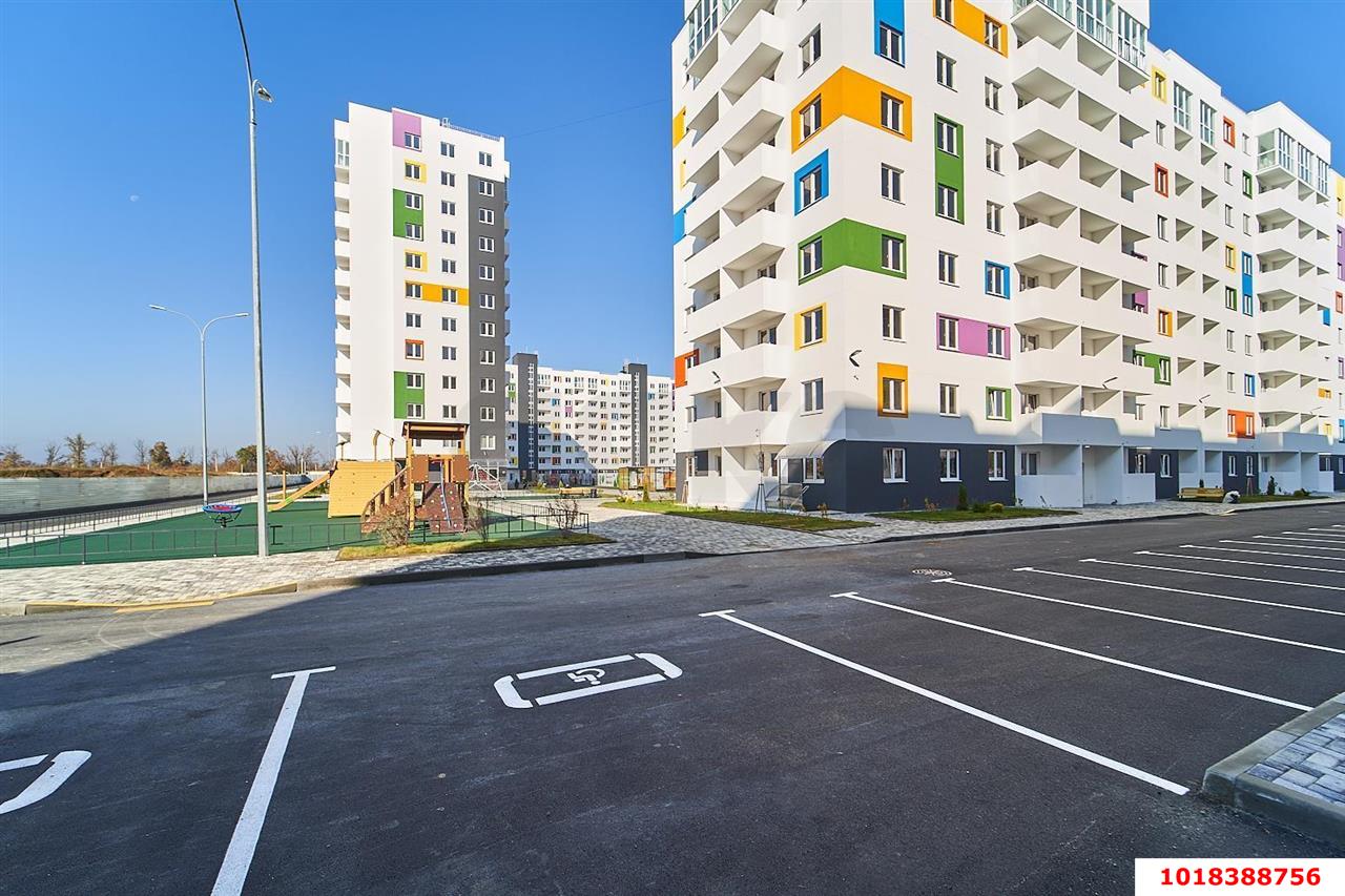 Фото №5: 1-комнатная квартира 45&nbsp;м², 9/12&nbsp;эт. - Краснодар, Прикубанский внутригородской округ, мкр. жилой комплекс Южане, ул. Даниила Смоляна, 65к1