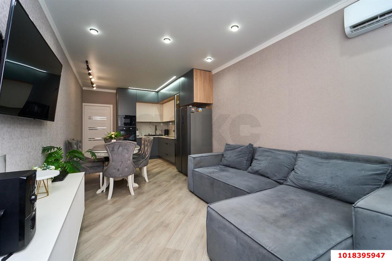 Фото №3: 1-комнатная квартира 40&nbsp;м², 2/21&nbsp;эт. - Краснодар, Прикубанский внутригородской округ, мкр. ЖК Бауинвест, ул. Героев-Разведчиков, 11/3