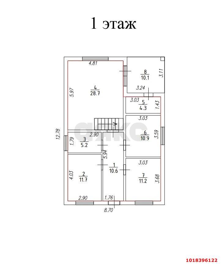 Фото №8: Дом 155&nbsp;м² + 6&nbsp;сот., 2&nbsp;эт. - Козет, ул. Пушкина
