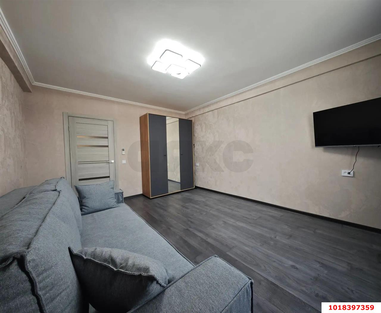 Фото №4: 1-комнатная квартира 38&nbsp;м², 4/12&nbsp;эт. - Краснодар, Западный внутригородской округ, мкр. Юбилейный, ул. Рождественская набережная, 39