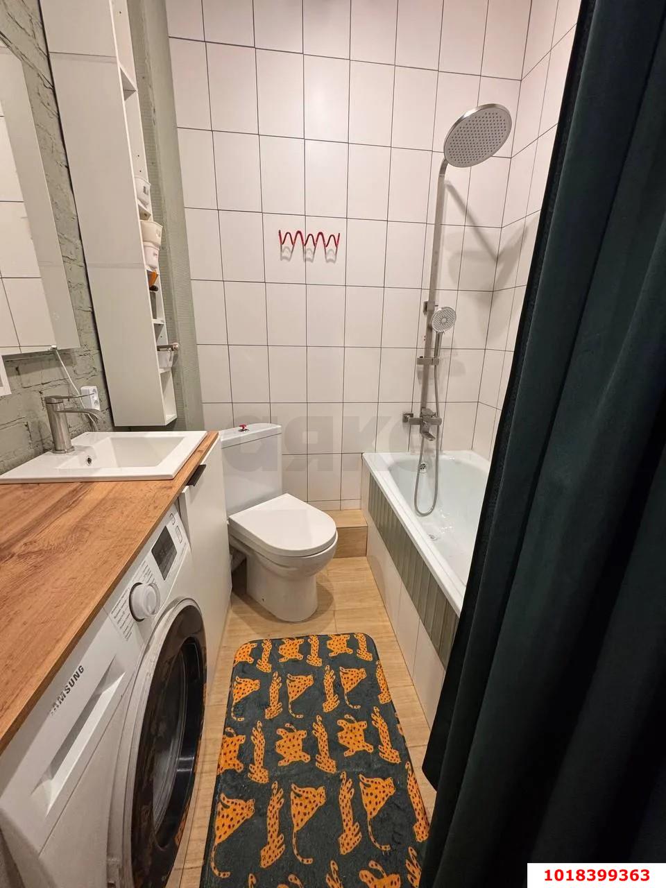 Фото №9: Студия 27&nbsp;м², 11/12&nbsp;эт. - Краснодар, Прикубанский внутригородской округ, мкр. Музыкальный, ул. имени Мусоргского М.П., 26к2
