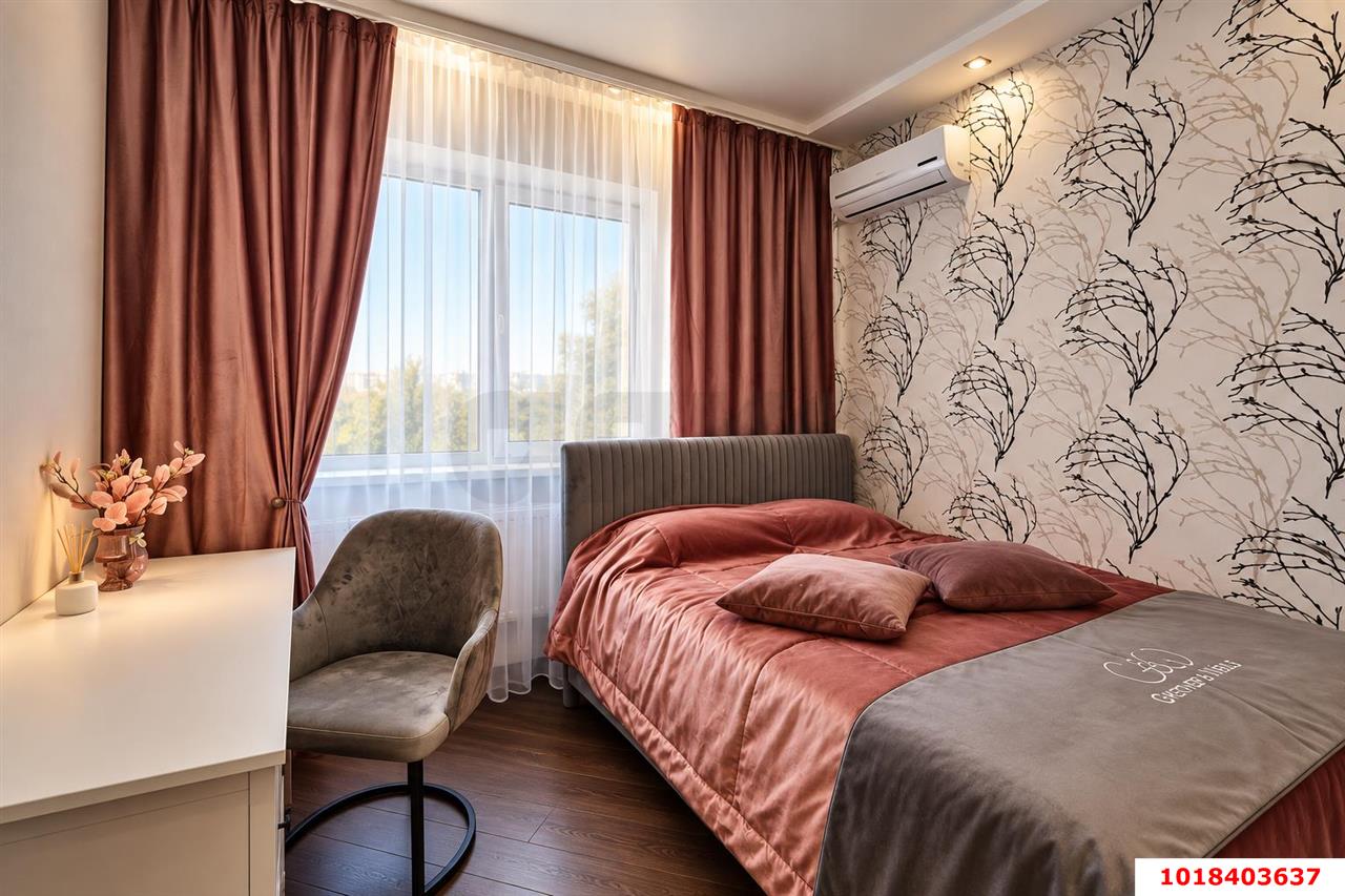 Фото №5: 2-комнатная квартира 84&nbsp;м², 3/16&nbsp;эт. - Краснодар, Кожзавод, мкр. Западный внутригородской округ, ул. Кожевенная, 40