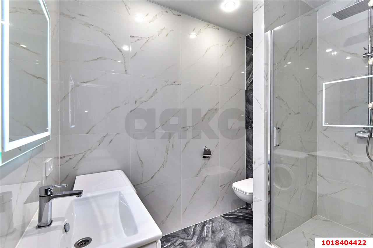 Фото №10: 1-комнатная квартира 35&nbsp;м², 17/25&nbsp;эт. - Краснодар, Западный внутригородской округ, Фестивальный, мкр. ЖК Маршал, ул. Гаражная, 87