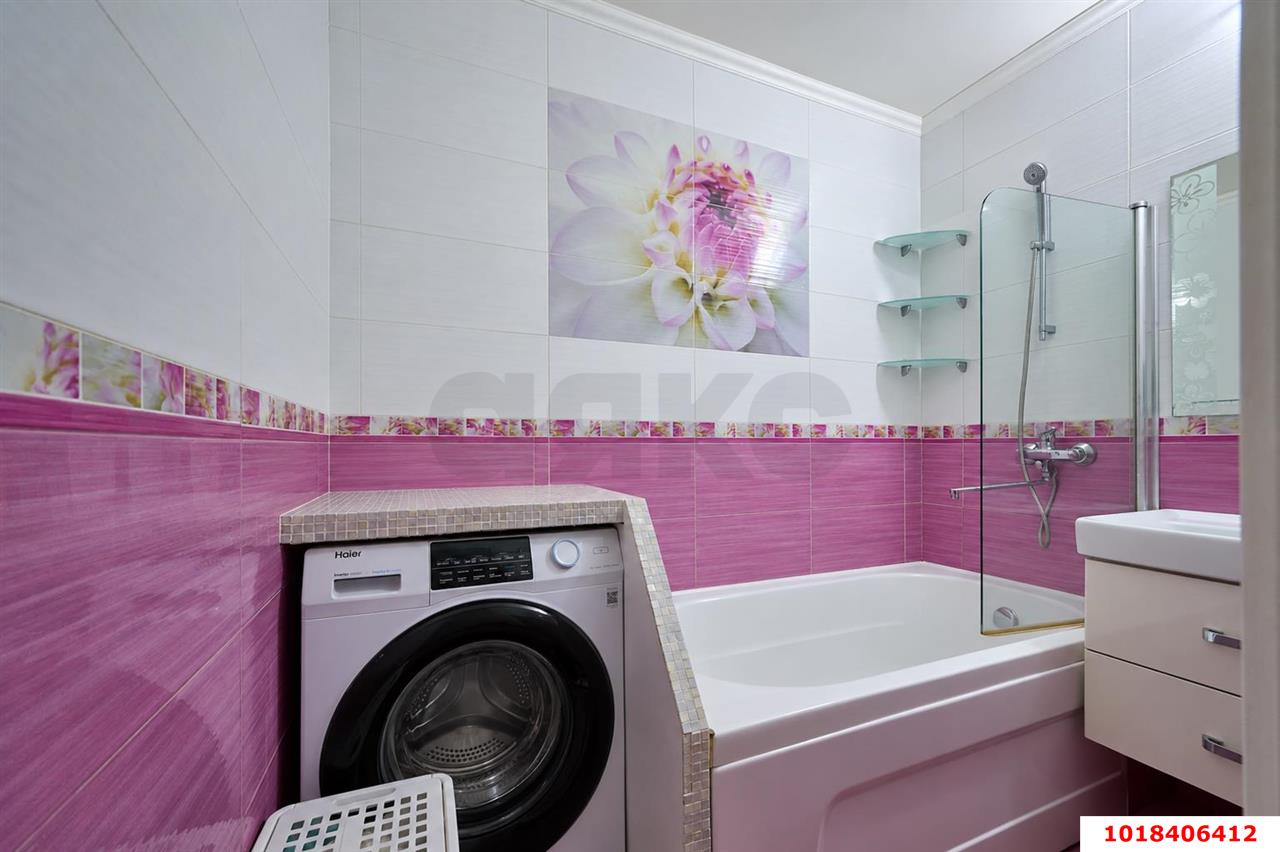 Фото №10: 1-комнатная квартира 40&nbsp;м², 9/10&nbsp;эт. - Краснодар, Прикубанский внутригородской округ, мкр. Завод Измерительных Приборов, ул. Зиповская, 28