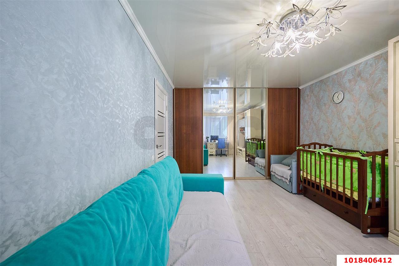 Фото №9: 1-комнатная квартира 40&nbsp;м², 9/10&nbsp;эт. - Краснодар, Прикубанский внутригородской округ, мкр. Завод Измерительных Приборов, ул. Зиповская, 28