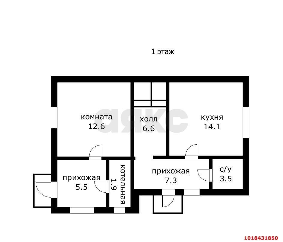 Фото №14: Дом 74&nbsp;м² + 4&nbsp;сот., 2&nbsp;эт. - Шоссейное, мкр. Прикубанский внутригородской округ, ул. Абрикосовая
