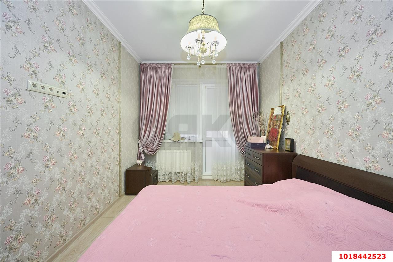 Фото №13: 3-комнатная квартира 76&nbsp;м², 9/17&nbsp;эт. - Краснодар, Прикубанский внутригородской округ, мкр. Краевая Клиническая Больница, ул. Домбайская, 6/1