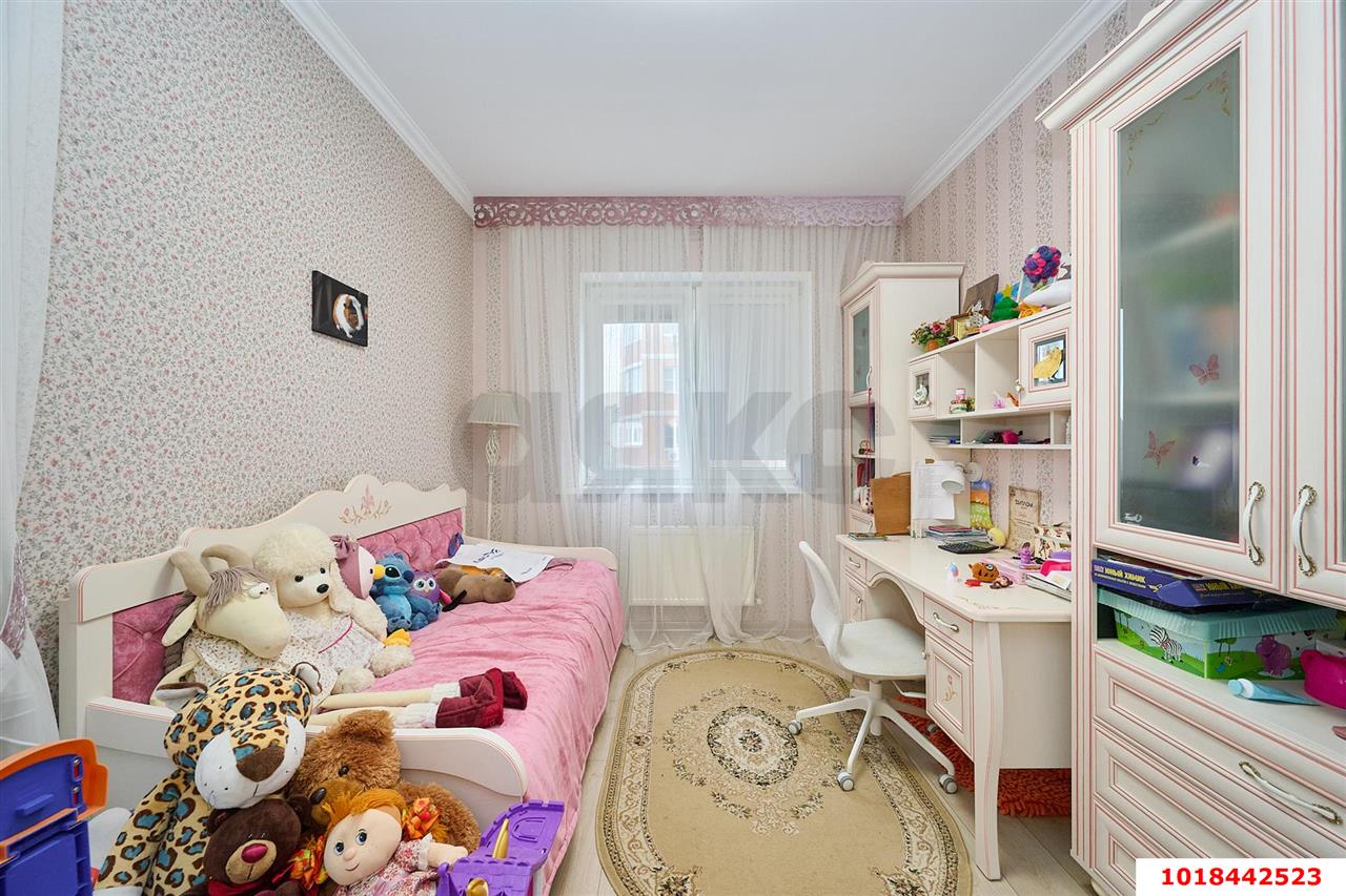 Фото №9: 3-комнатная квартира 76&nbsp;м², 9/17&nbsp;эт. - Краснодар, Прикубанский внутригородской округ, мкр. Краевая Клиническая Больница, ул. Домбайская, 6/1
