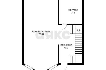 Фото №1: Дом 95 м² + 3.3 сот., 2 эт. - Тензоприбор, мкр. Прикубанский внутригородской округ, ул. Октябрьская