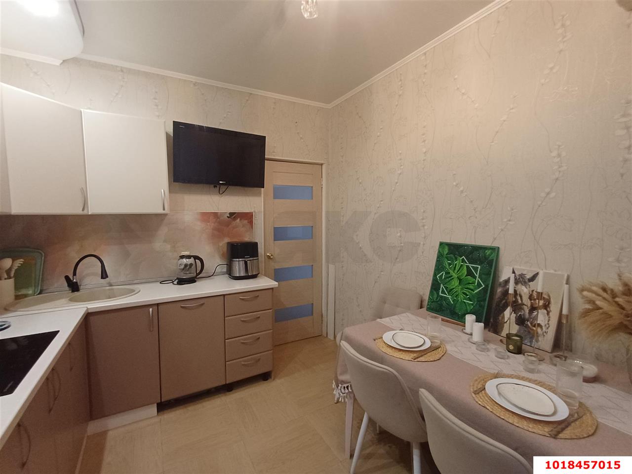 Фото №4: 1-комнатная квартира 38&nbsp;м², 1/4&nbsp;эт. - Краснодар, Прикубанский внутригородской округ, мкр. ЖК Прованс, ул. Генерала Петрова, 35