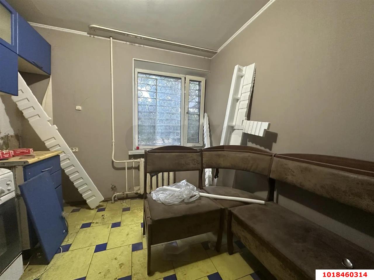 Фото №4: 1-комнатная квартира 35&nbsp;м², 1/5&nbsp;эт. - Краснодар, Прикубанский внутригородской округ, мкр. Славянский, ул. Красных Партизан, 77