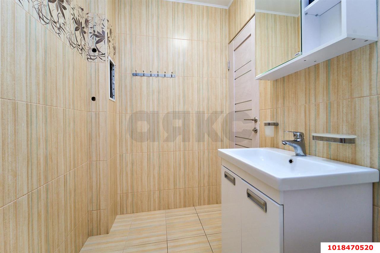 Фото №14: 2-комнатная квартира 56&nbsp;м², 1/16&nbsp;эт. - Краснодар, Карасунский внутригородской округ, мкр. Почтовый, пр-кт имени писателя Знаменского, 12