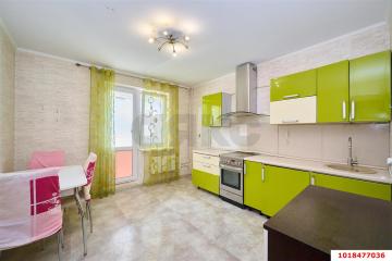 Фото №1: 3-комнатная квартира 77 м², 5/16 эт. - Краснодар, мкр. Микрохирургии глаза, ул. Академика Лукьяненко, 24