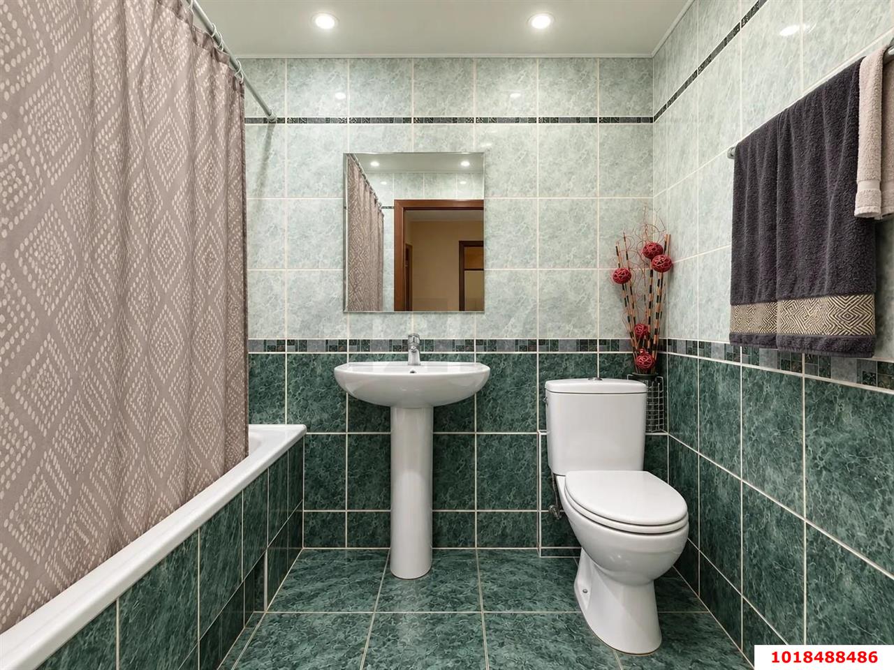 Фото №5: 2-комнатная квартира 48&nbsp;м², 3/9&nbsp;эт. - Краснодар, Прикубанский внутригородской округ, мкр. Фестивальный, ул. Атарбекова, 17