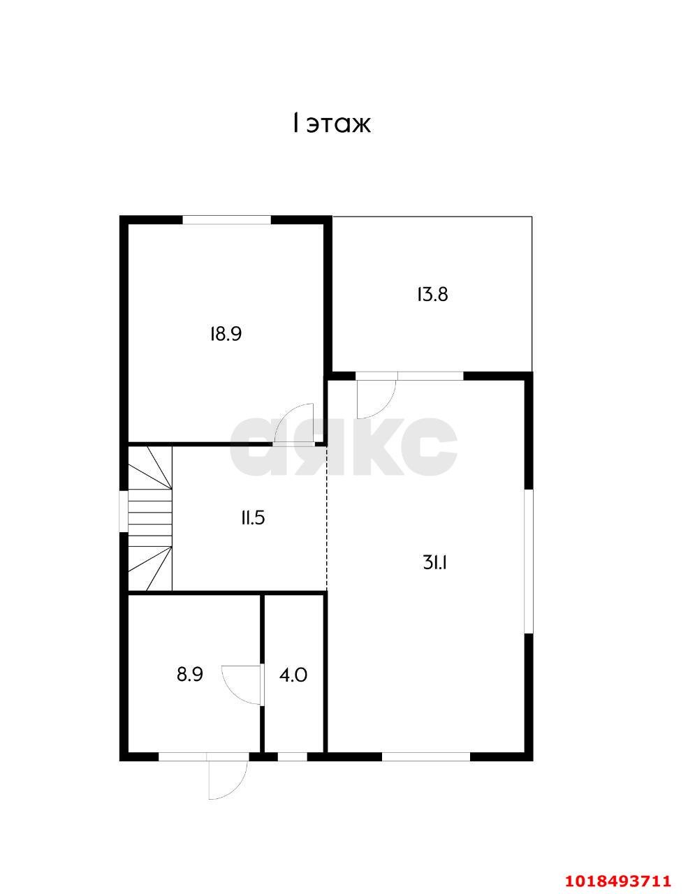 Фото №8: Дом 146&nbsp;м² + 7.8&nbsp;сот., 2&nbsp;эт. - Российский, мкр. Прикубанский внутригородской округ, ул. Каспийская, 4
