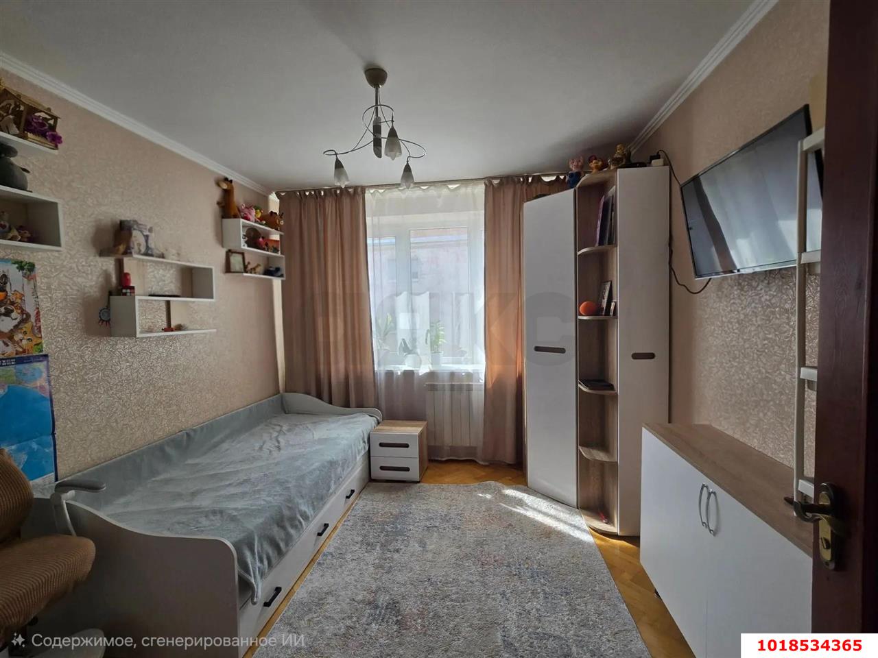 Фото №6: 4-комнатная квартира 62&nbsp;м², 3/5&nbsp;эт. - Краснодар, Прикубанский внутригородской округ, мкр. имени Н.И. Вавилова, ул. Вавилова, 7
