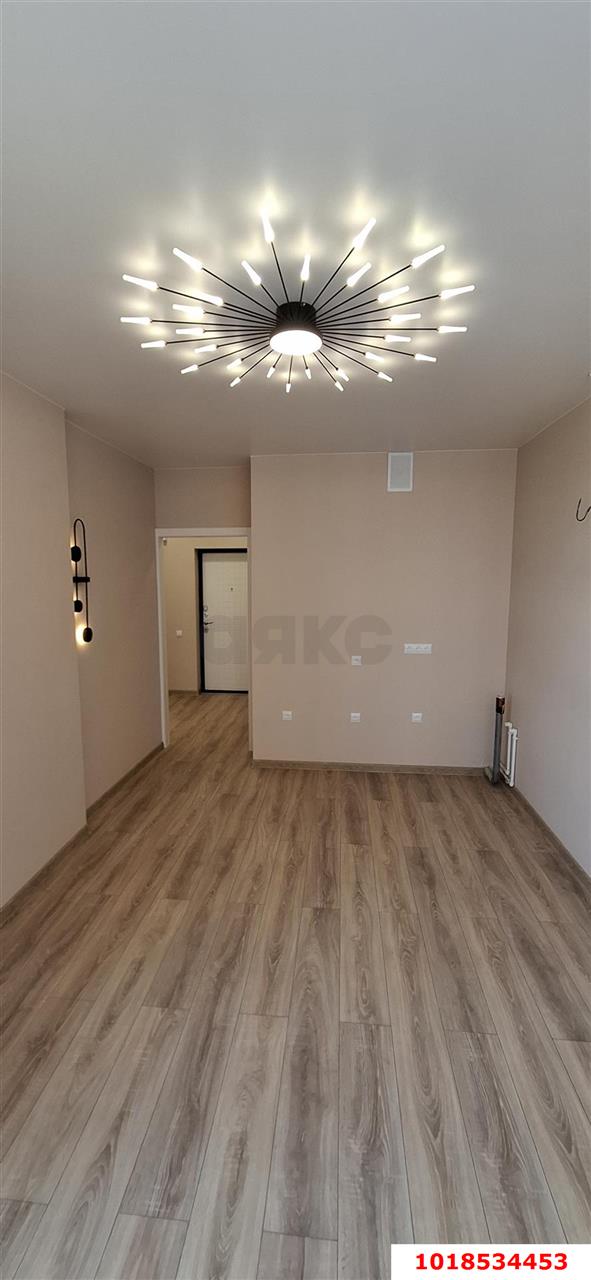 Фото №1: 1-комнатная квартира 37&nbsp;м², 9/22&nbsp;эт. - Краснодар, Прикубанский внутригородской округ, мкр. жилой комплекс Отражение, ул. Конгрессная, 43