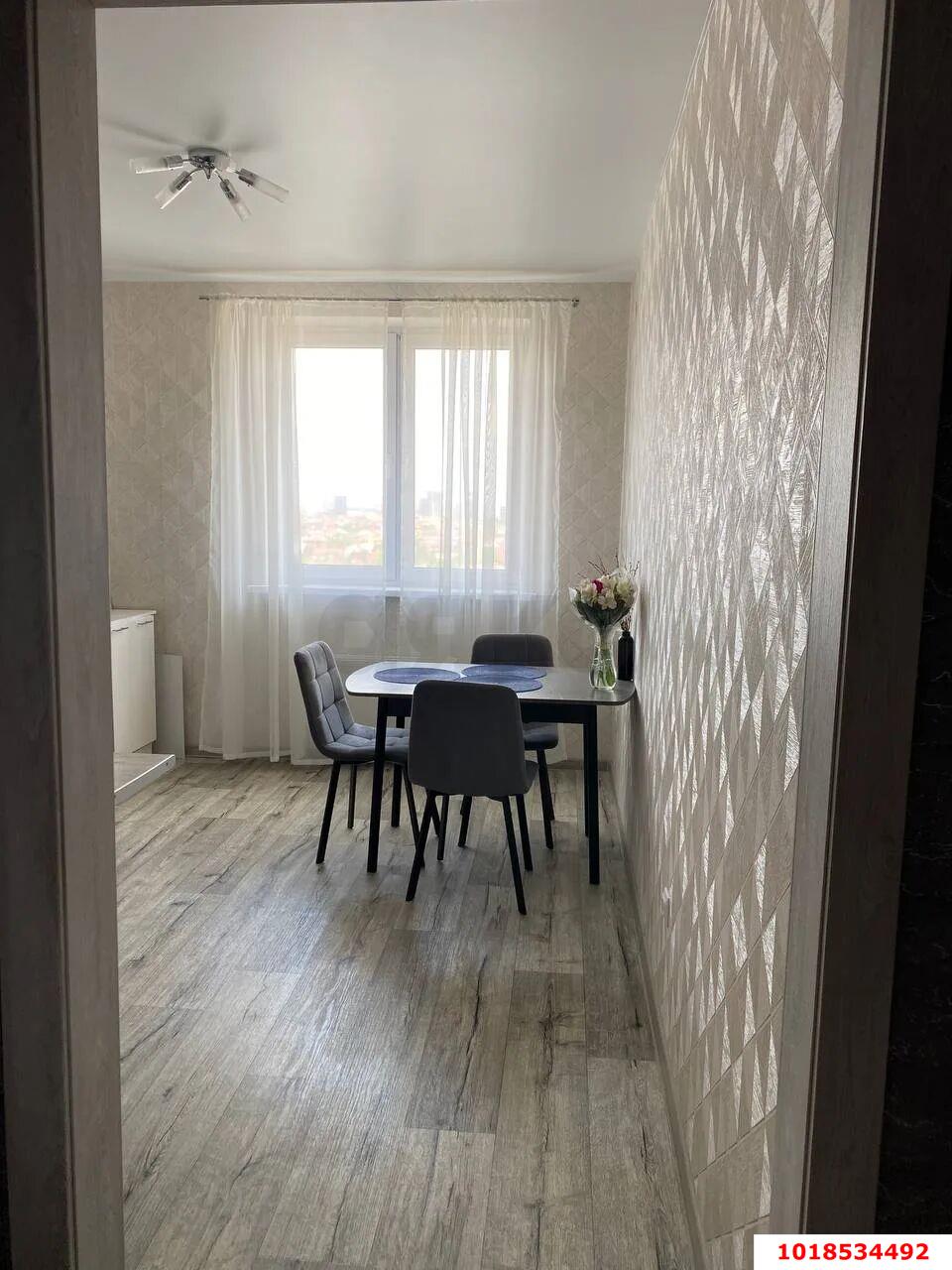 Фото №3: 2-комнатная квартира 60&nbsp;м², 10/16&nbsp;эт. - Краснодар, Прикубанский внутригородской округ, Краевая Клиническая Больница, мкр. жилой комплекс Территория Счастья, ул. Домбайская, 10