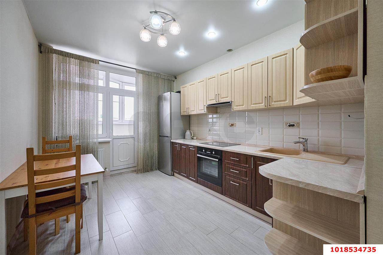 Фото №6: 1-комнатная квартира 42&nbsp;м², 17/18&nbsp;эт. - Краснодар, Прикубанский внутригородской округ, Панорама, мкр. ЖК Керченский, ул. им. Героя Сарабеева В.И., 3/1
