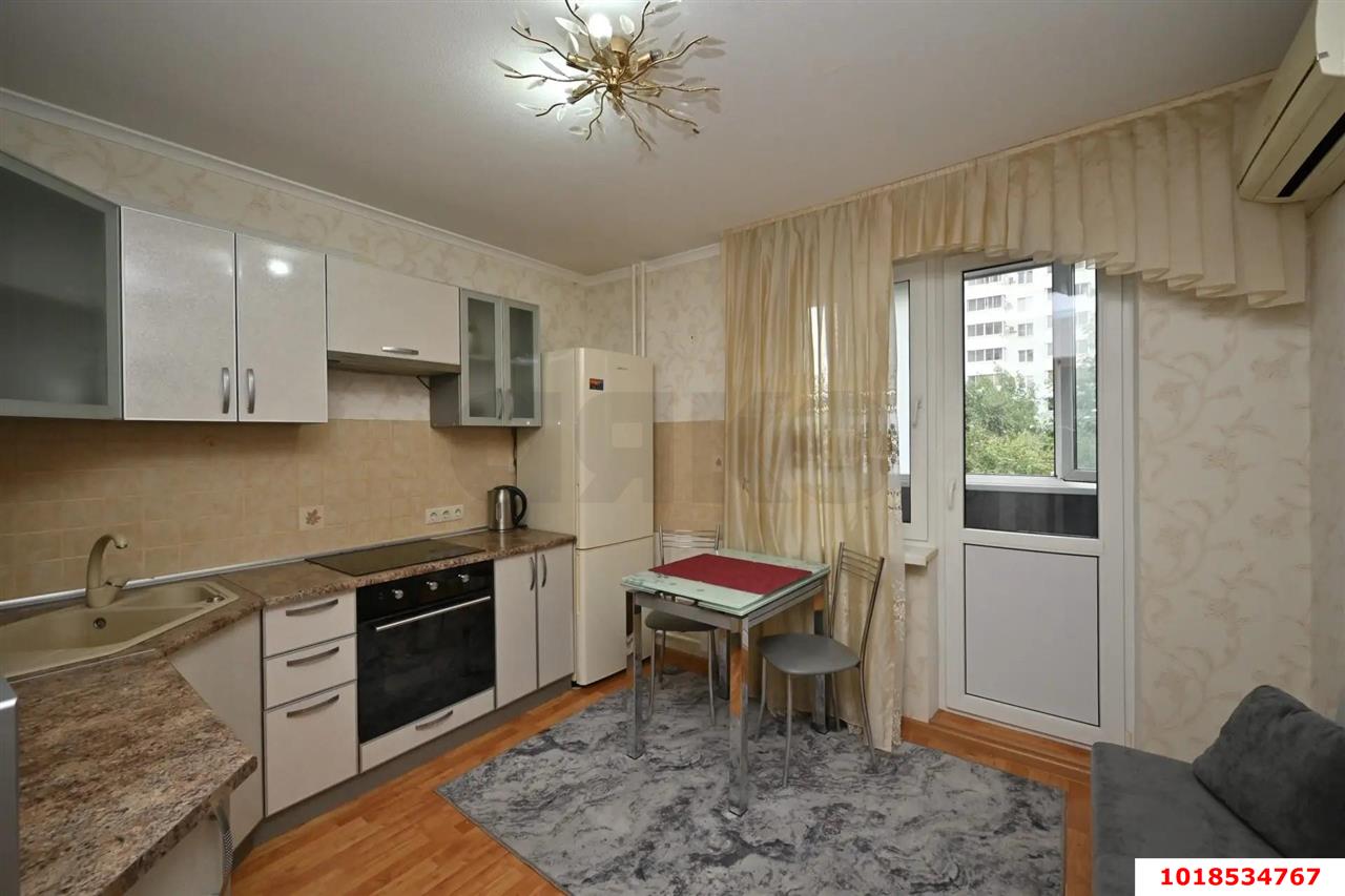 Фото №10: 1-комнатная квартира 42&nbsp;м², 1/16&nbsp;эт. - Краснодар, Прикубанский внутригородской округ, Московский, мкр. Завод Измерительных Приборов, ул. Зиповская, 41