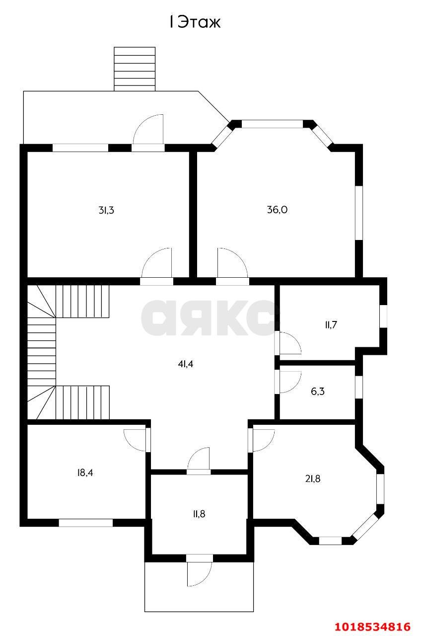 Фото №6: Дом 566&nbsp;м² + 20.19&nbsp;сот., 3&nbsp;эт. - Краснодар, Прикубанский внутригородской округ, мкр. Музыкальный, ул. Российская, 113/1