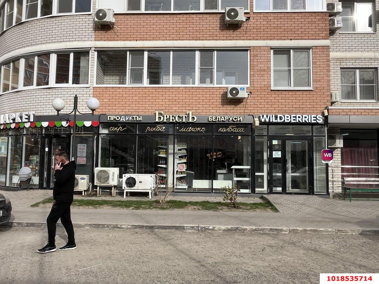 Фото №5: Торговое помещение 60&nbsp;м², 1/10&nbsp;эт. - Краснодар, Прикубанский внутригородской округ, Россинского, мкр. жилой комплекс Инсити-Парк, ул. Командорская, 1/3