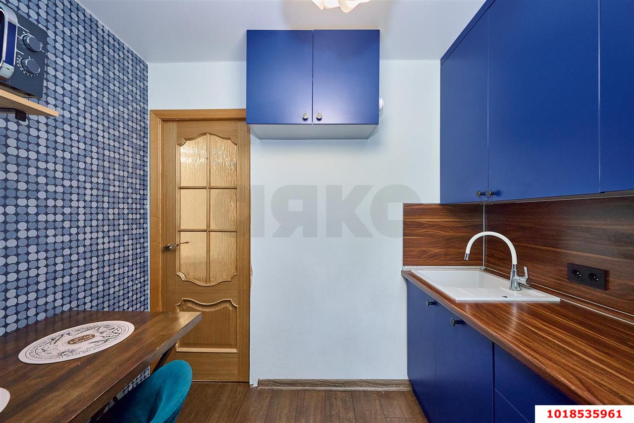 Фото №4: 1-комнатная квартира 33&nbsp;м², 2/5&nbsp;эт. - Краснодар, Центральный внутригородской округ, мкр. Завод Измерительных Приборов, ул. Курчатова, 2
