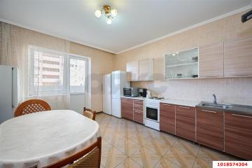 Фото №1: 3-комнатная квартира 100 м², 5/20 эт. - Краснодар, мкр. Фестивальный, ул. Морская, 43