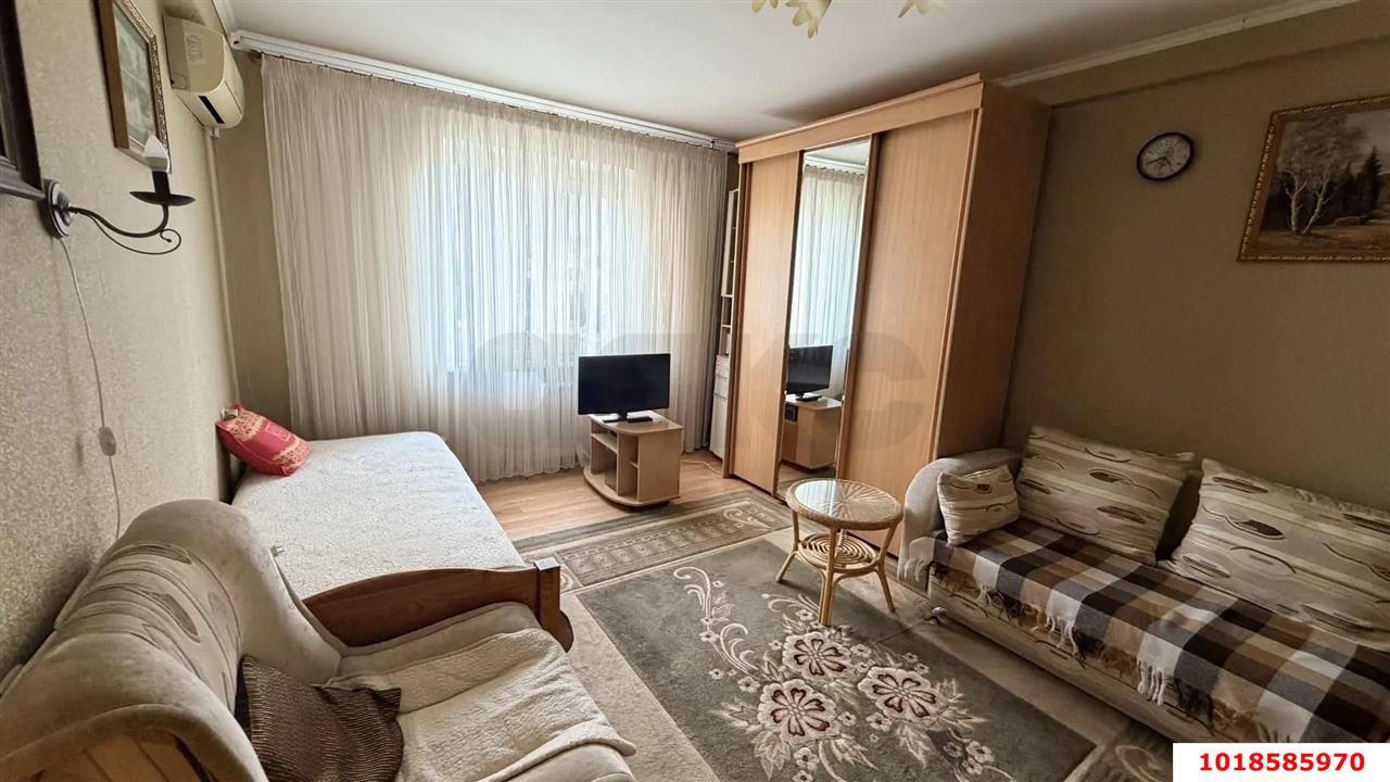 Фото №1: 1-комнатная квартира 32&nbsp;м², 2/12&nbsp;эт. - Краснодар, Прикубанский внутригородской округ, мкр. Новый, ул. 9-я Тихая, 25