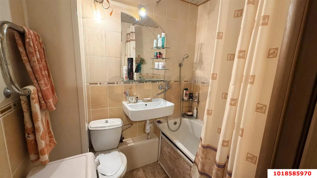 Фото №4: 1-комнатная квартира 32&nbsp;м², 2/12&nbsp;эт. - Краснодар, Прикубанский внутригородской округ, мкр. Новый, ул. 9-я Тихая, 25