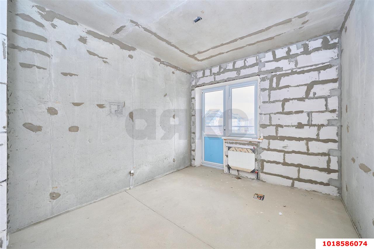 Фото №6: 1-комнатная квартира 38&nbsp;м², 17/18&nbsp;эт. - Краснодар, Прикубанский внутригородской округ, Фестивальный, мкр. ЖК Цветы, ул. Круговая, 4Вк7