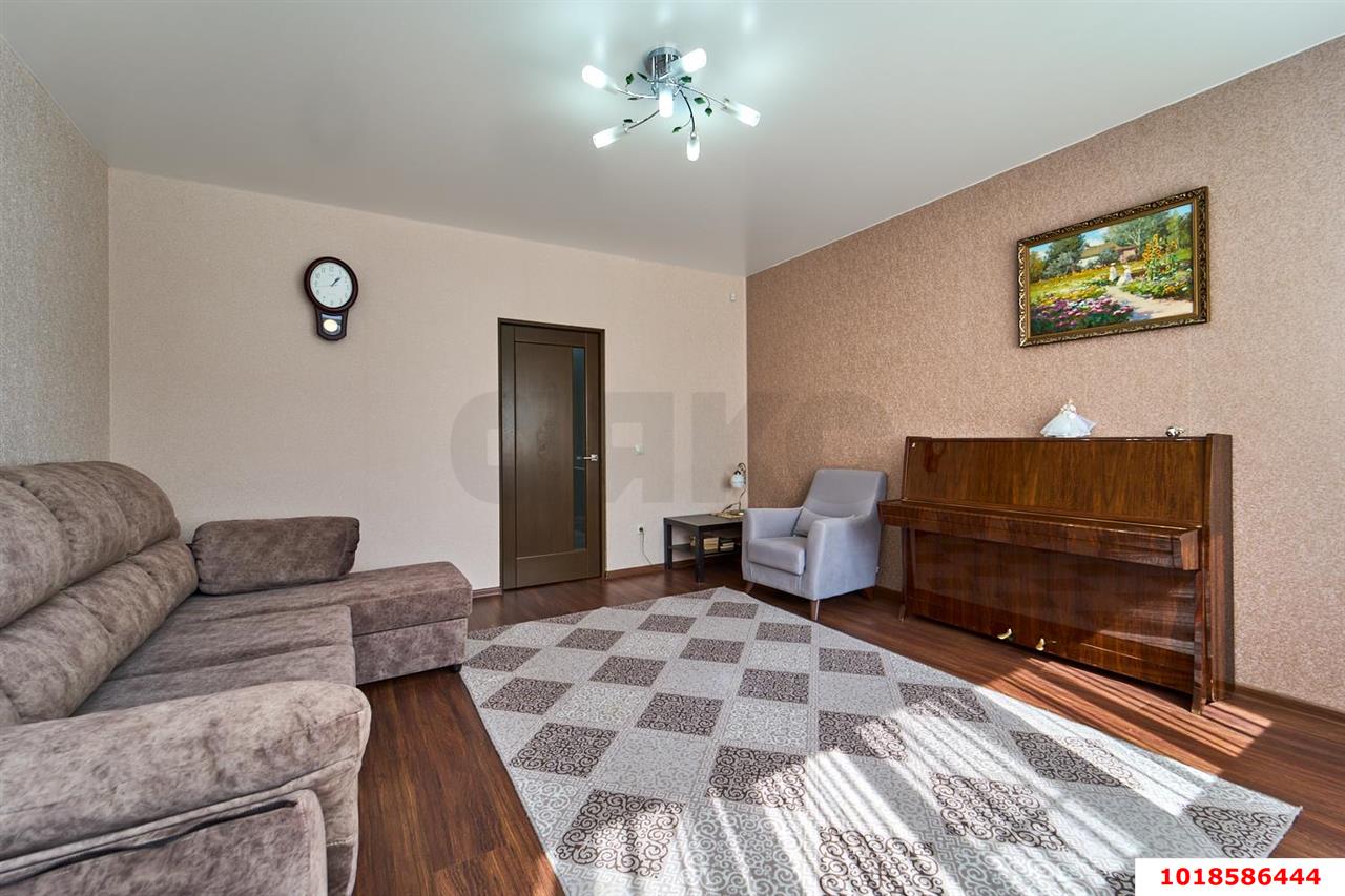 Фото №2: 1-комнатная квартира 57&nbsp;м², 5/10&nbsp;эт. - Краснодар, Прикубанский внутригородской округ, мкр. Краевая Клиническая Больница, ул. Черкасская, 55