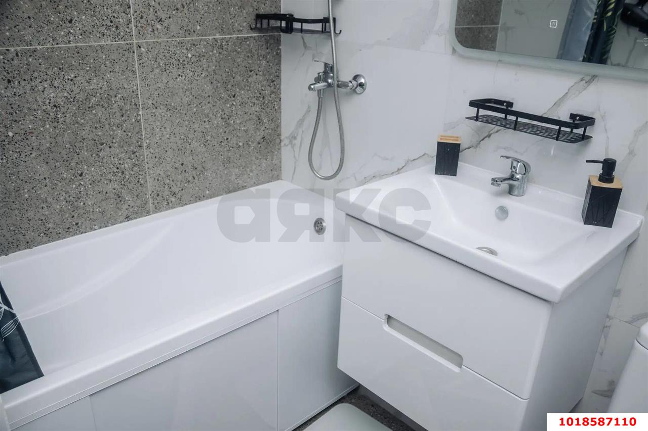 Фото №15: 1-комнатная квартира 39&nbsp;м², 8/10&nbsp;эт. - Краснодар, Прикубанский внутригородской округ, мкр. жилой комплекс Жилой Квартал, ул. Шевцова, 8