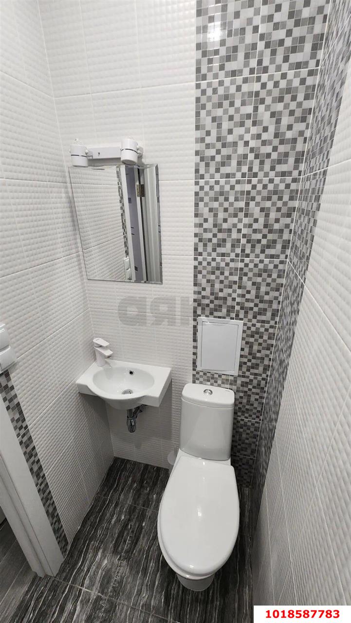 Фото №8: 2-комнатная квартира 52&nbsp;м², 18/24&nbsp;эт. - Краснодар, Прикубанский внутригородской округ, мкр. жилой комплекс Свобода, ул. Домбайская, 55к2
