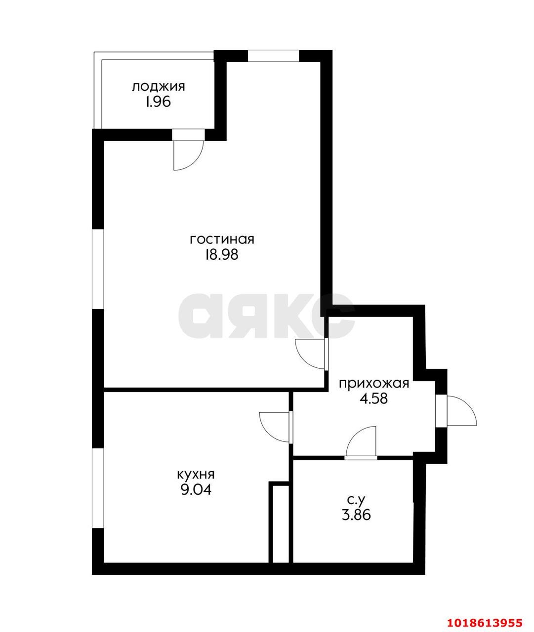 Фото №13: 1-комнатная квартира 40&nbsp;м², 10/16&nbsp;эт. - Краснодар, Прикубанский внутригородской округ, мкр. ЖК Архитектор, ул. Наставников, 12к1