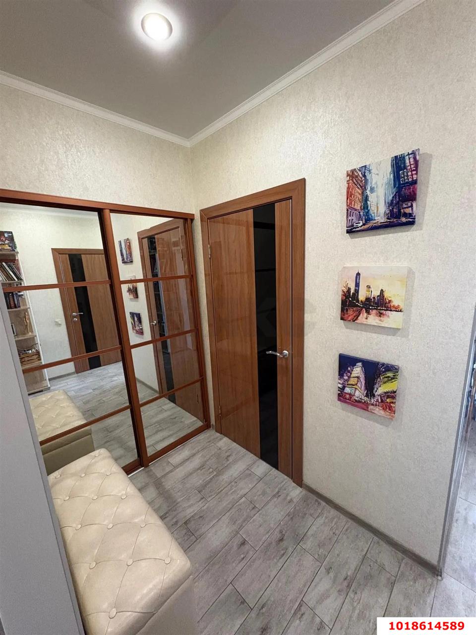 Фото №5: 1-комнатная квартира 46&nbsp;м², 18/19&nbsp;эт. - Краснодар, Карасунский внутригородской округ, Пашковский, Участок №24, мкр. жилой комплекс Гарант, ул. Трудовой Славы, 43