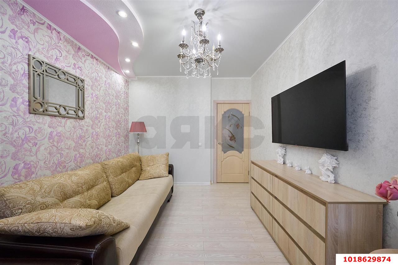 Фото №9: 2-комнатная квартира 58&nbsp;м², 5/16&nbsp;эт. - Краснодар, Прикубанский внутригородской округ, Панорама, мкр. ЖК Панорама, ул. Восточно-Кругликовская, 28/2