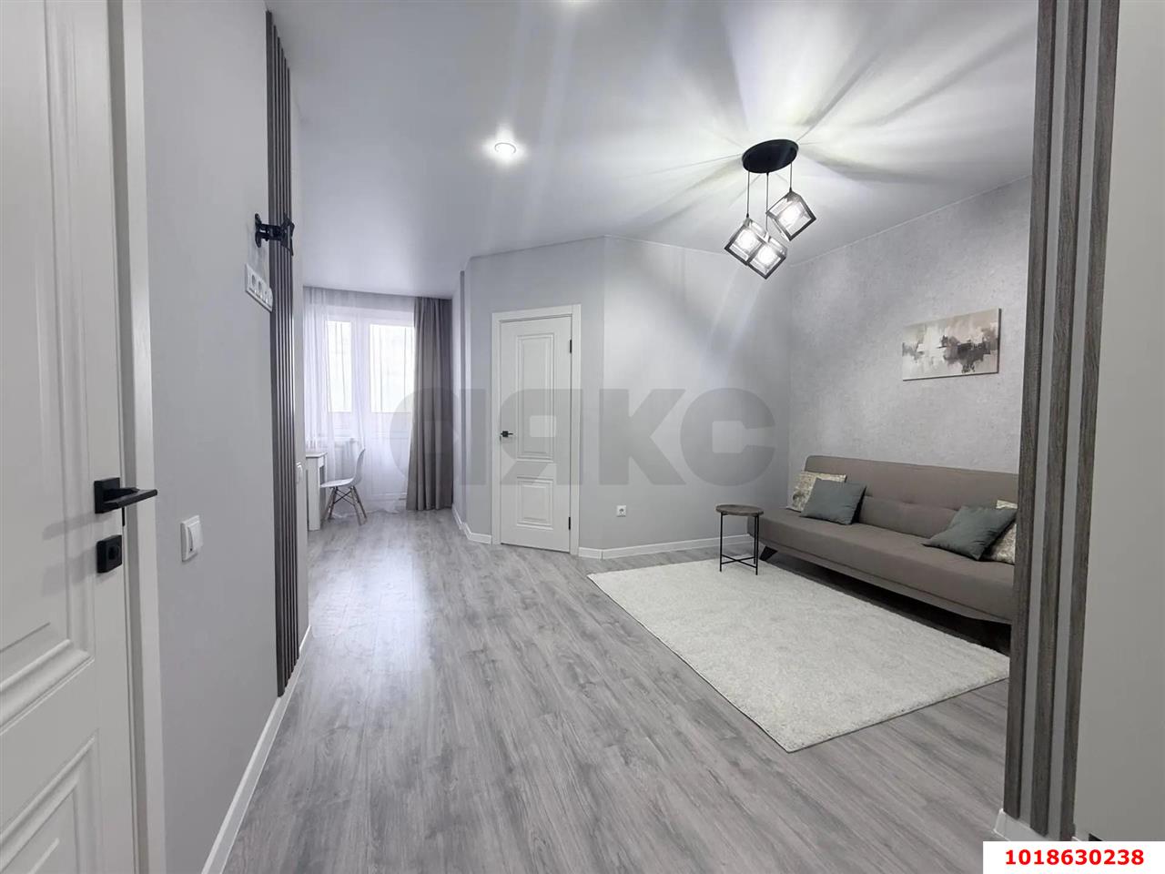 Фото №8: 2-комнатная квартира 40&nbsp;м², 15/16&nbsp;эт. - Краснодар, Прикубанский внутригородской округ, Калинино, Завод Радиоизмерительных Приборов, мкр. ЖК Акварели-2, ул. Тепличная, 62/1к5