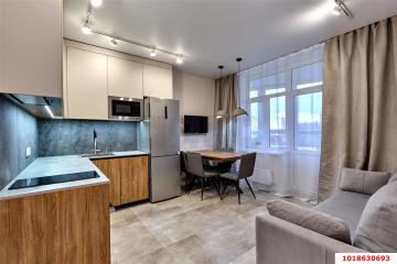 Фото №1: 2-комнатная квартира 58 м², 13/21 эт. - Краснодар, мкр. Достояние, ул. Григория Булгакова, 16
