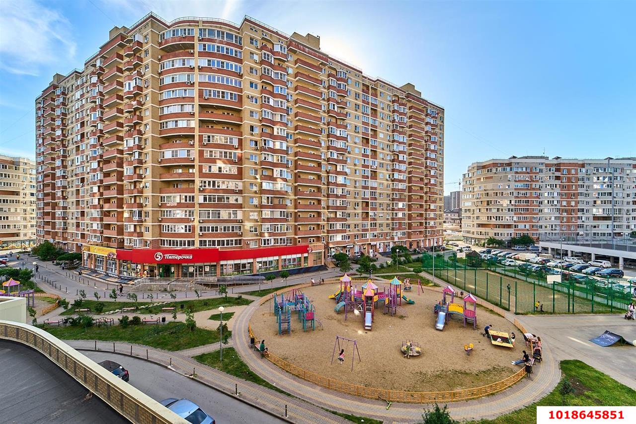 Фото №17: Студия 25&nbsp;м², 7/16&nbsp;эт. - Краснодар, Прикубанский внутригородской округ, Россинского, мкр. жилой комплекс Видный, ул. Командорская, 3к2