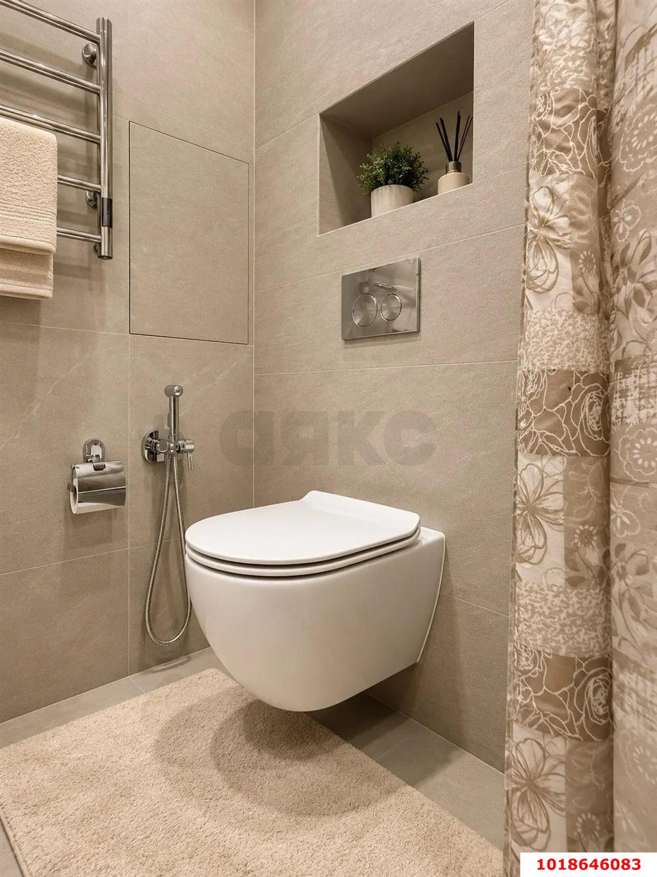 Фото №10: 1-комнатная квартира 45&nbsp;м², 15/20&nbsp;эт. - Краснодар, Прикубанский внутригородской округ, Авиагородок, мкр. ЖК На Стахановской, ул. Стахановская, 1/5к4