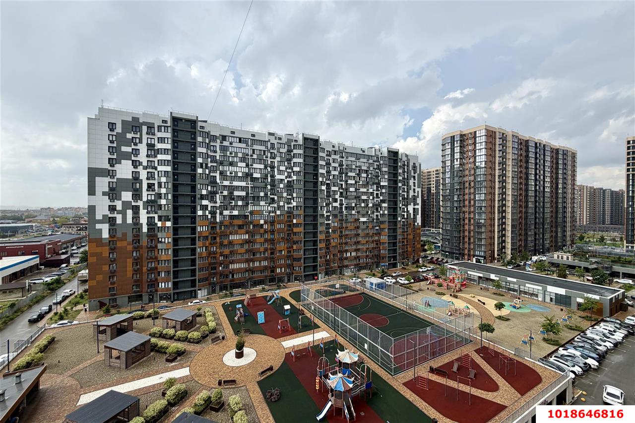 Фото №7: 1-комнатная квартира 45&nbsp;м², 9/16&nbsp;эт. - Краснодар, Прикубанский внутригородской округ, мкр. ЖК Хорошая Погода, ул. Кирилла Россинского, 3/2