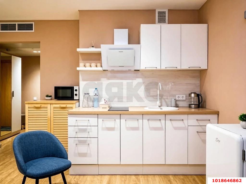 Фото №4: Студия 27&nbsp;м², 9/15&nbsp;эт. - Краснодар, Карасунский внутригородской округ, Хлопчато-бумажный Комбинат, мкр. жилой комплекс Гранд Пэлэс, ул. Уральская, 75/6