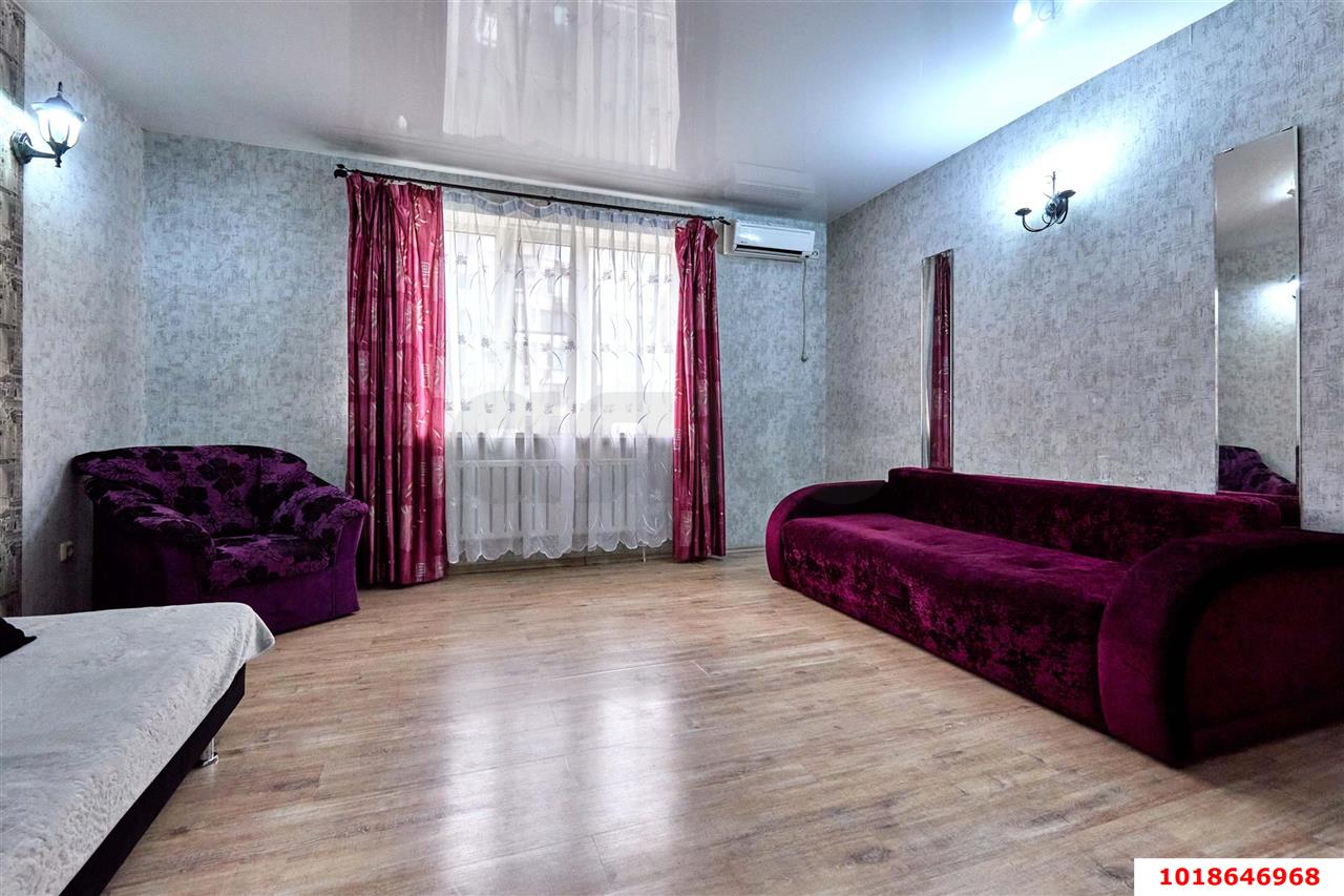 Фото №4: 1-комнатная квартира 57&nbsp;м², 5/14&nbsp;эт. - Краснодар, Западный внутригородской округ, мкр. Юбилейный, ул. Думенко, 21